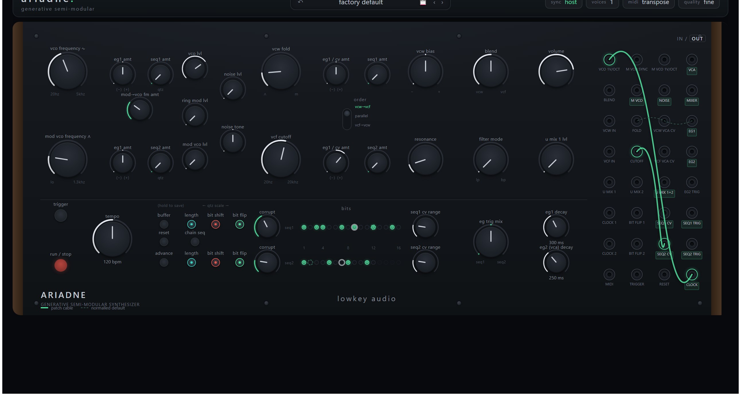 ARIADNE interface
